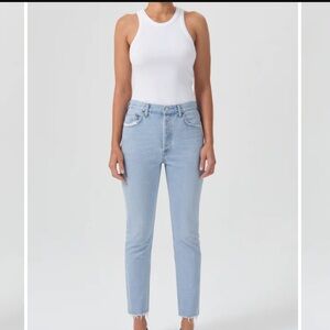 NWT Agolde Riley Organic denim jeans in reputation size 26 cotton soft